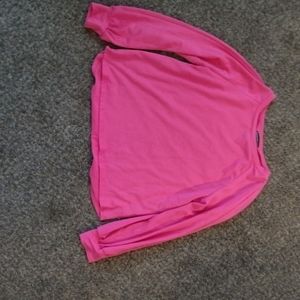 Romantic hut, small pink sweater